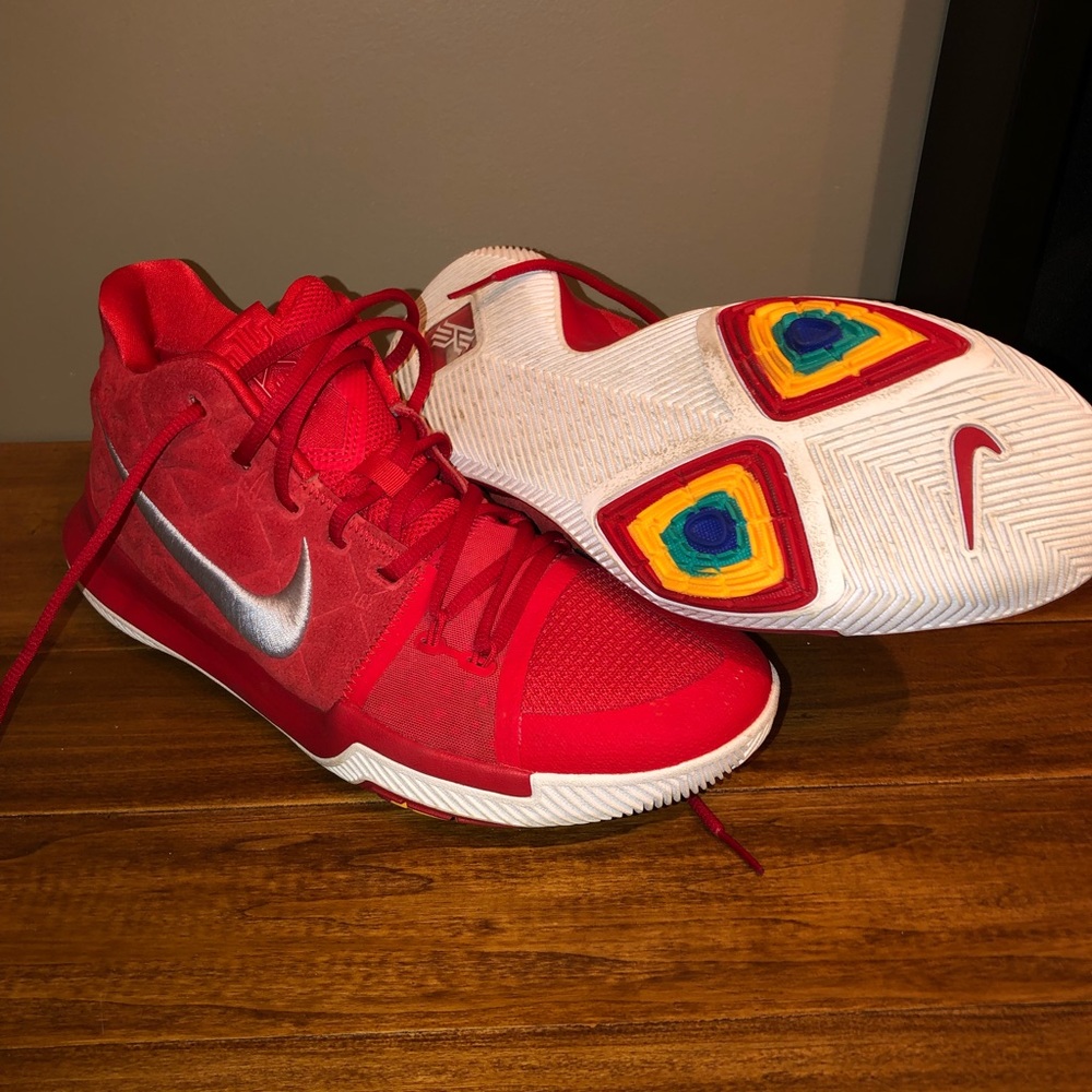 Nike Kyrie Irving 3 Red Suede
